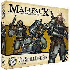 Malifaux 3e-Outcasts: Von Schill Core Box